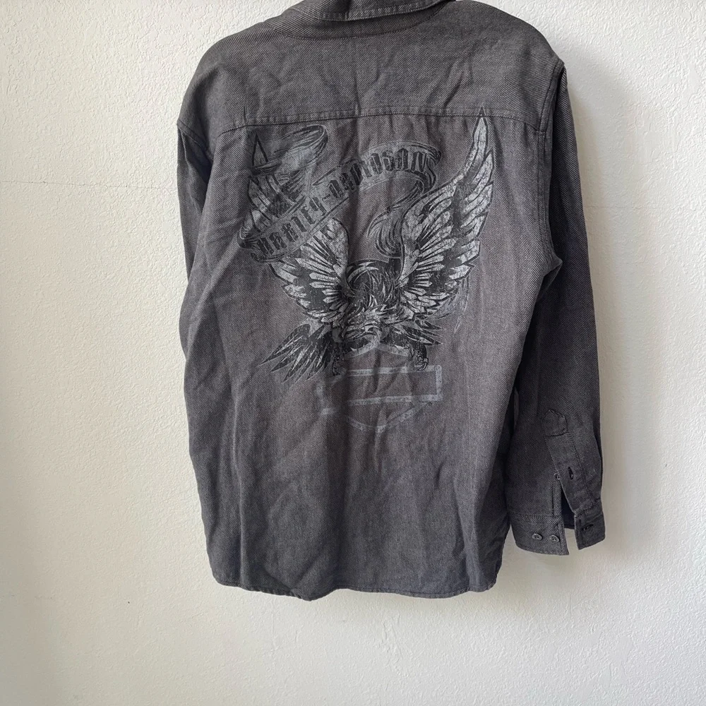 Harley Davidson Button Up - Picture 2 of 5